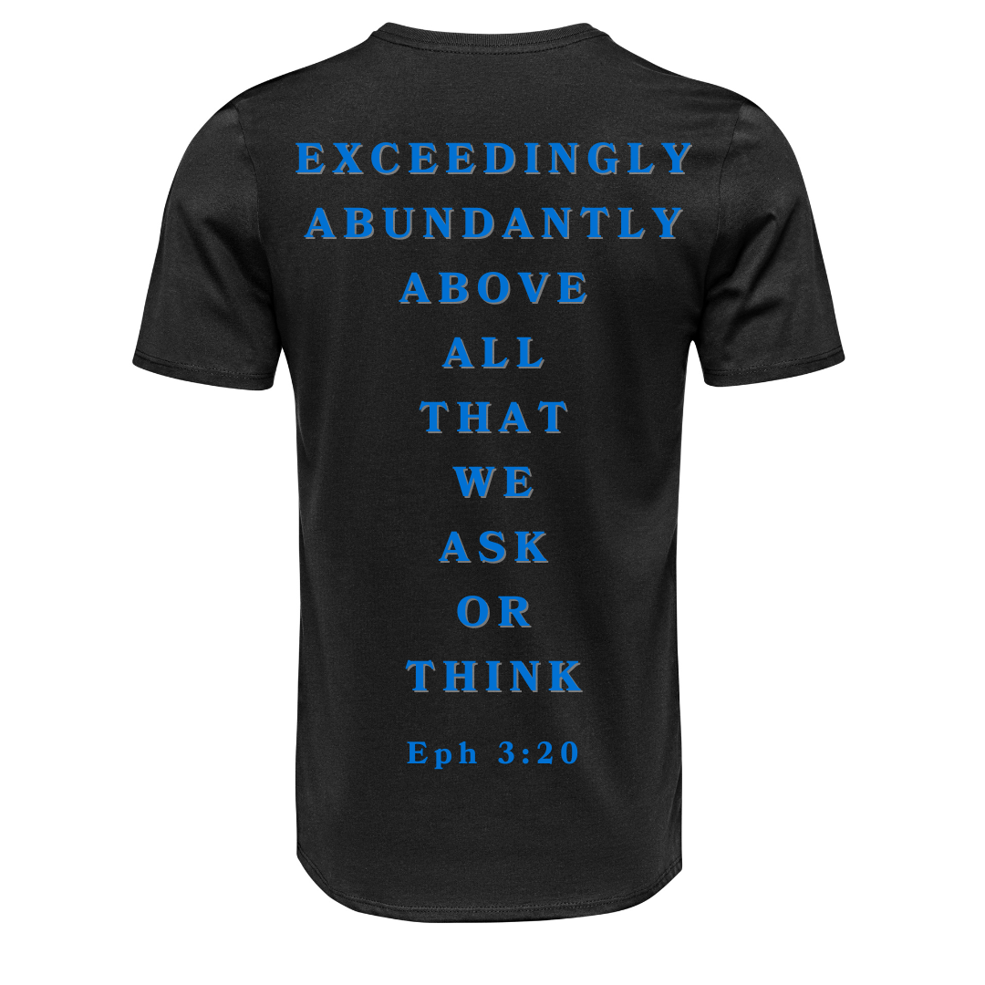 Big God T-Shirt | Ephesians 3:20 Christian T-Shirt | Faith Tee for Men & Women