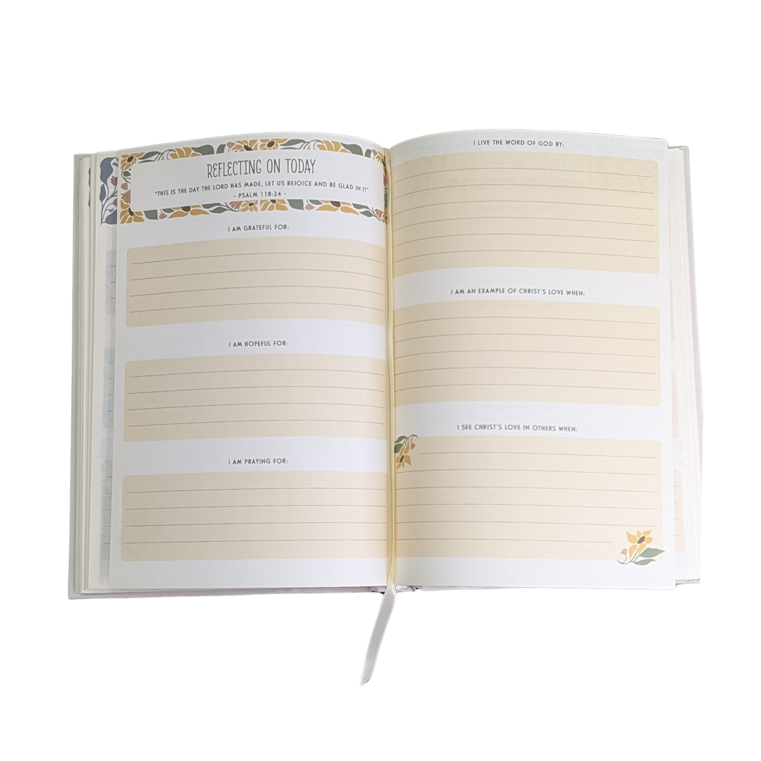 "Stop and Consider God's Wonders" Prompted Journal for Women