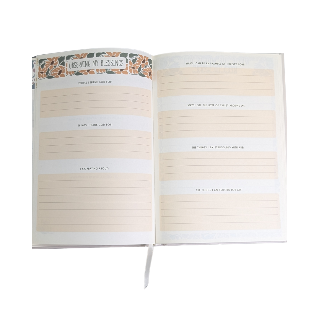 "Stop and Consider God's Wonders" Prompted Journal for Women