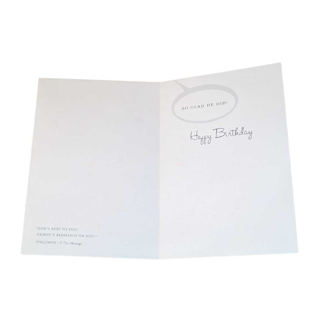 "Amazing, Wonderful You" Birthday Card | Philemon 1:3 Scripture