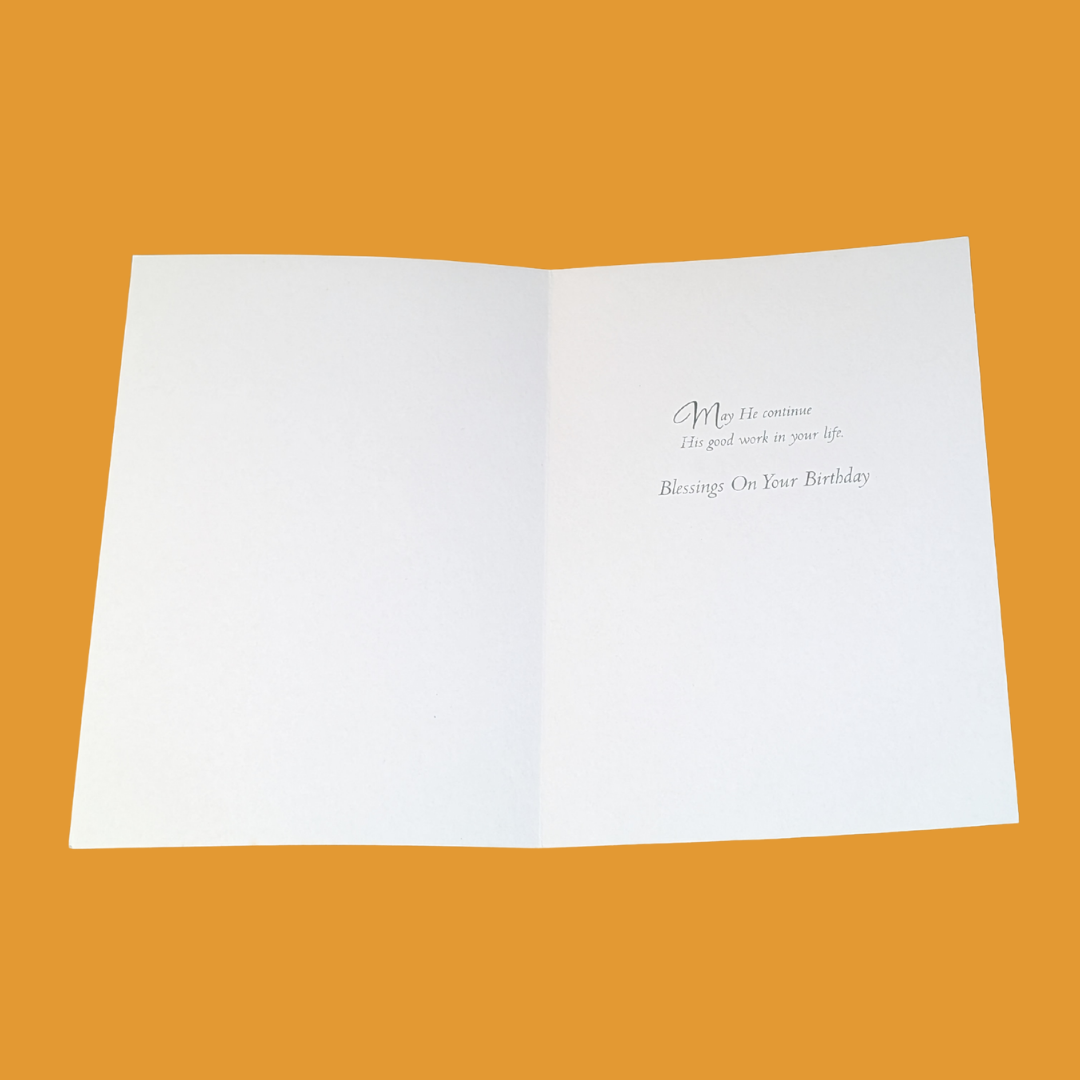 "Hope and a Future" Birthday Card | Jeremiah 29:11 Scripture