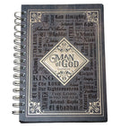 Man of God spiral bound journal