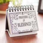 "Prayers & Blessings" Large Print Perpetual Calendar