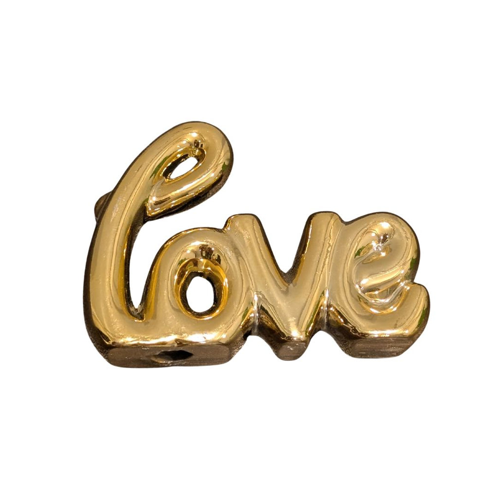 Love - Metallic Standing Decor