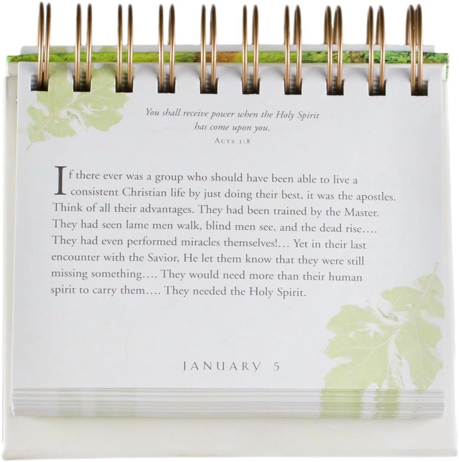 "God's Way Day by Day" Perpetual Calendar by Charles Stanley