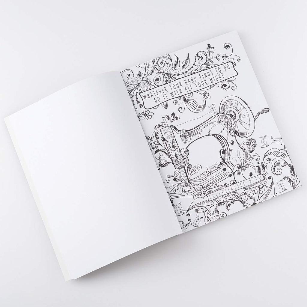 "Today Is Going To Be A Great Day" | Biblical Anti-Stress Coloring Book