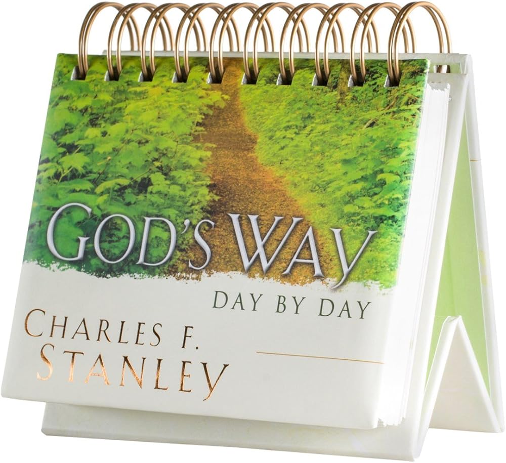 "God's Way Day by Day" Perpetual Calendar by Charles Stanley