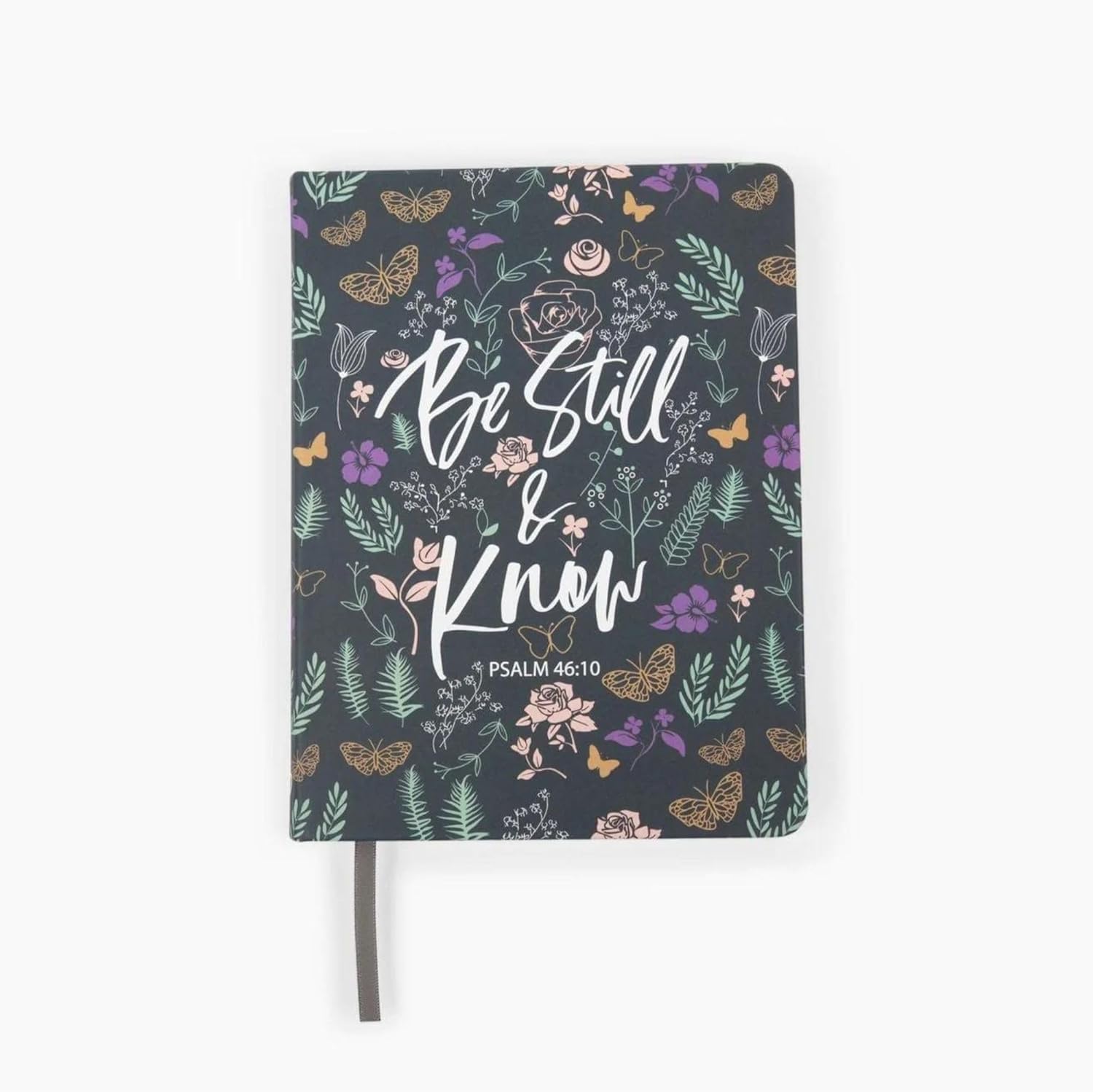 "Be Still & Know" Journal | Floral Hardcover Scripture Gift (Psalm 46:10)