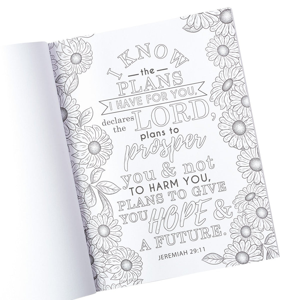 Faith, Hope, Love Coloring Book