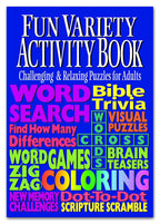Bible Fun Variety Activity Book