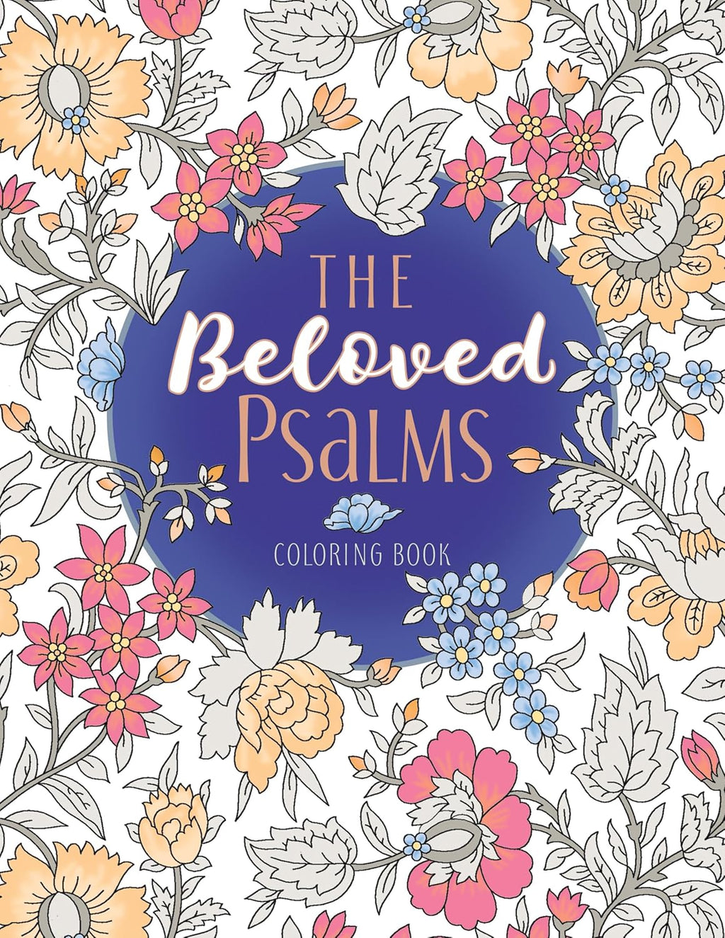 "The Beloved Psalms" Christian Colouring Book | Stress Relief Gift