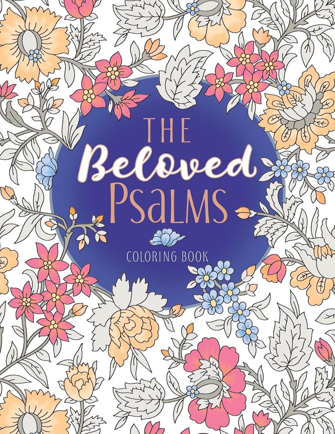 "The Beloved Psalms" Christian Colouring Book | Stress Relief Gift