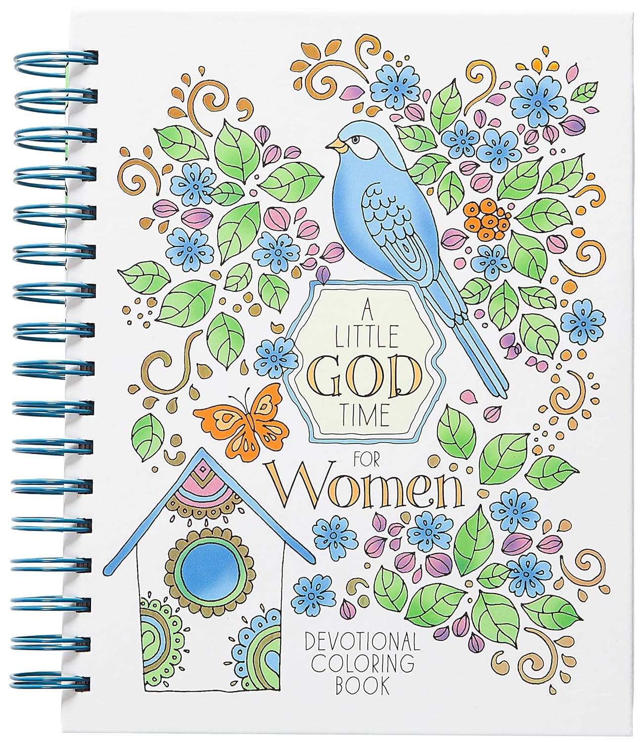 A Little God Time for Women Devotional Colouring Book | Relaxing Gift