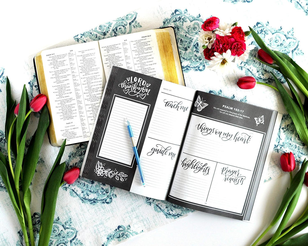 52 Week Prayer Journal for Women | Guided Scripture Devotional Notebook