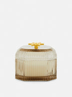 Maple & Cedarwood Snowflake Lidded Scented Candle