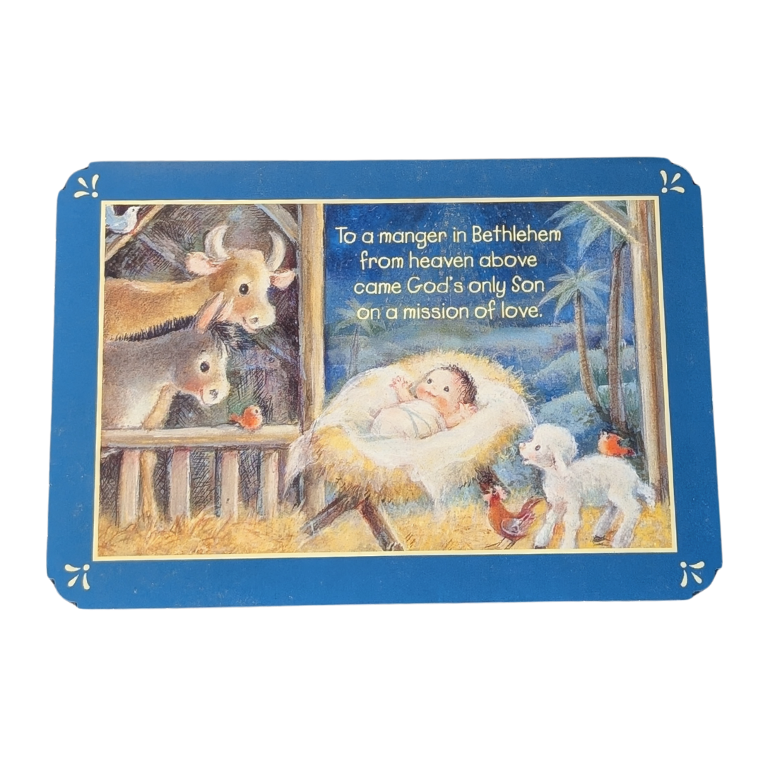 Warmed by the Saviour's Love Christmas Card | Proverbs 3:33 NIV