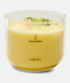 Muy Mucho Crystal Stone Candle