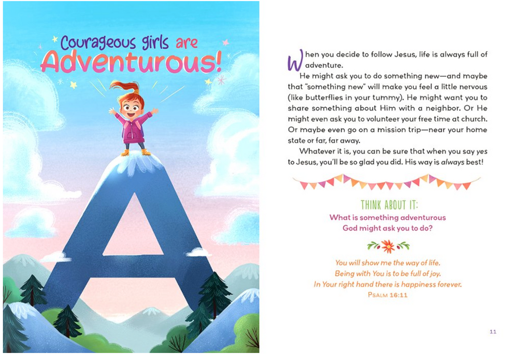A to Z Devotions for Courageous Girls