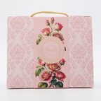 "God Is Always With Me" Devotional Gift Set with Floral "Blessed" Journal & Italian Rose Soap