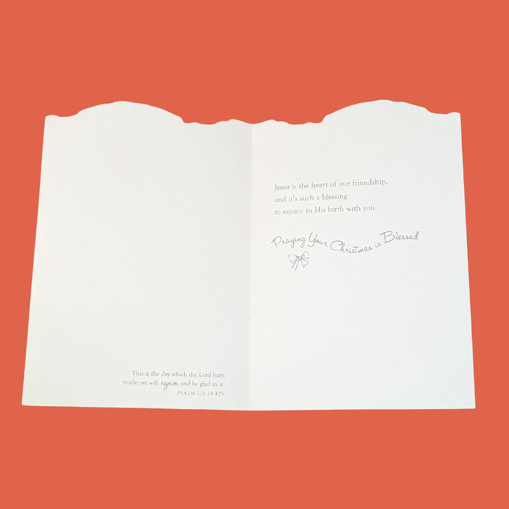 "Sharing the Joy of Christmas with You" Card | Psalm 118:24