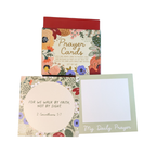 48 Floral Prayer Cards Boxed Set | Scripture Verses & Daily Prayer Prompts