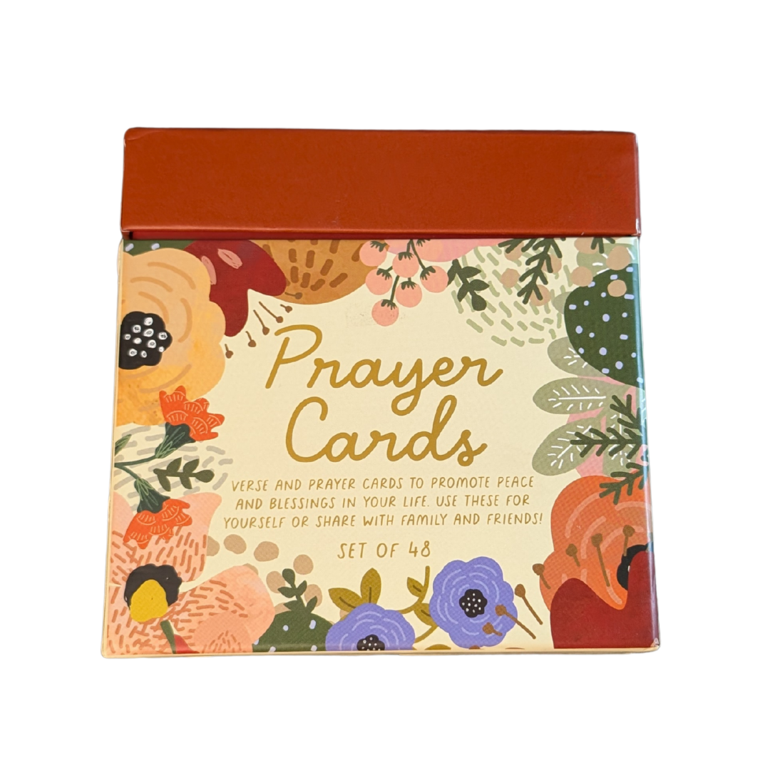 48 Floral Prayer Cards Boxed Set | Scripture Verses & Daily Prayer Prompts