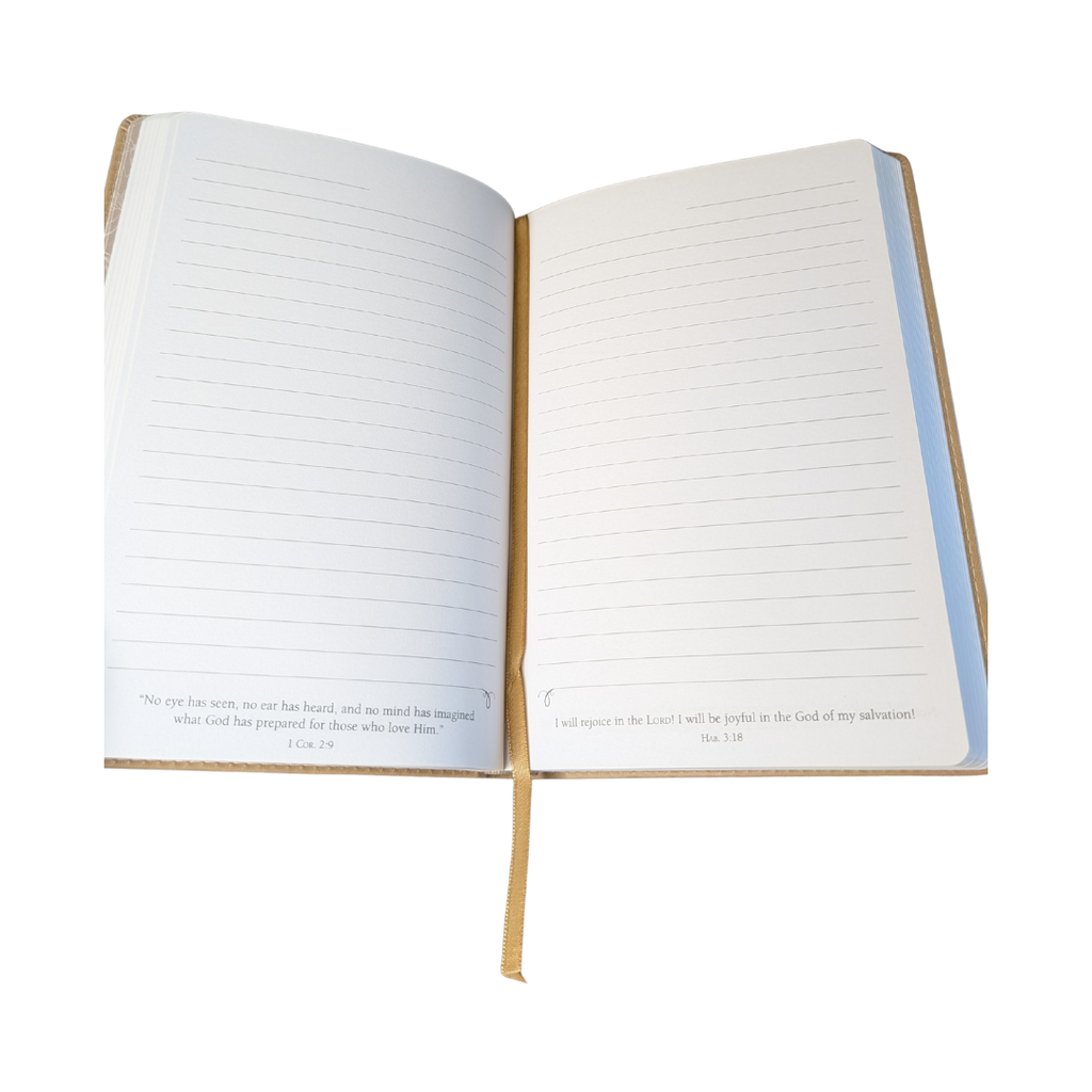 "Soar, Run, Walk" Isaiah 40:31 Tan PU Leather Journal