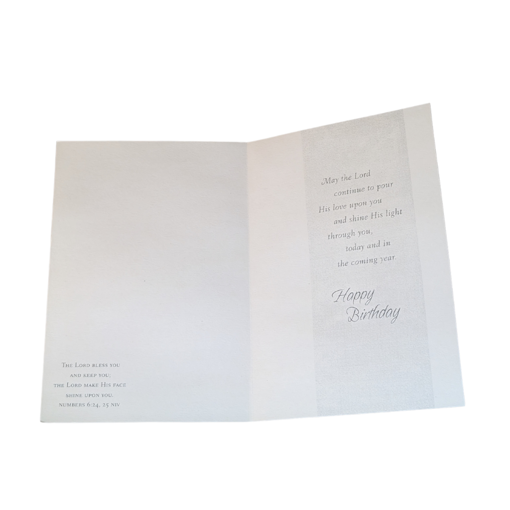 "Your Life Has Great Significance" Birthday Card | Numbers 6:24-25